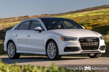Insurance quote for Audi A3 in Minneapolis
