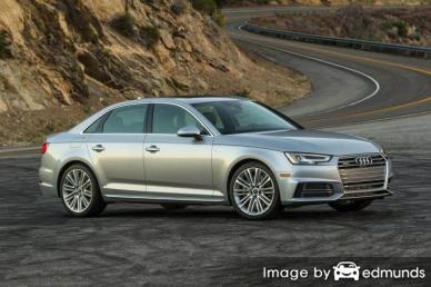 Insurance quote for Audi A4 in Minneapolis