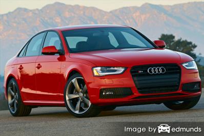 Insurance quote for Audi S4 in Minneapolis