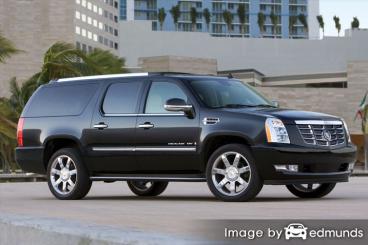 Insurance rates Cadillac Escalade ESV in Minneapolis