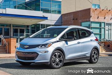 Insurance rates Chevy Bolt EV in Minneapolis