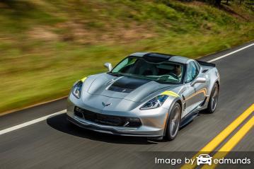 Insurance quote for Chevy Corvette in Minneapolis