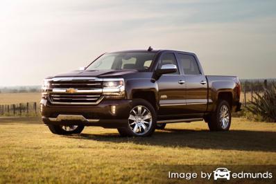 Insurance quote for Chevy Silverado in Minneapolis