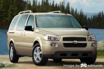 Insurance quote for Chevy Uplander in Minneapolis