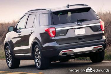 Insurance rates Ford Explorer in Minneapolis