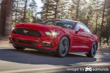 Insurance rates Ford Mustang in Minneapolis