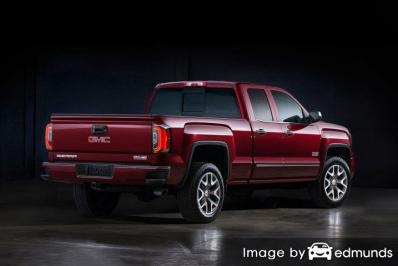 Insurance quote for GMC Sierra in Minneapolis