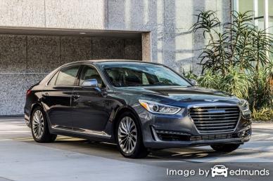 Insurance rates Hyundai G90 in Minneapolis