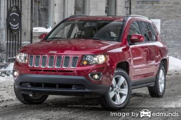 Insurance rates Jeep Compass in Minneapolis