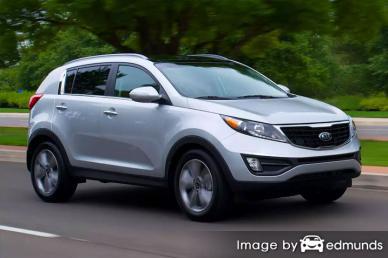 Insurance quote for Kia Sportage in Minneapolis