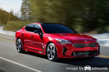 Insurance rates Kia Stinger in Minneapolis