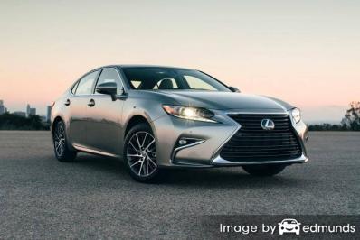 Insurance rates Lexus ES 350 in Minneapolis