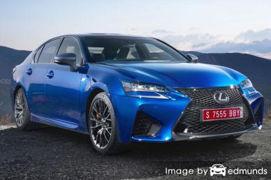 Insurance rates Lexus GS F in Minneapolis