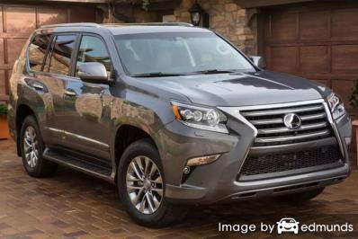 Insurance rates Lexus GX 460 in Minneapolis