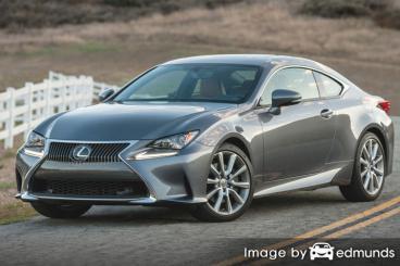 Insurance quote for Lexus RC 300 in Minneapolis