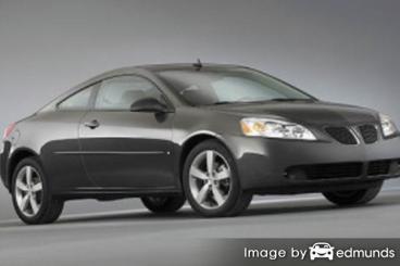 Insurance rates Pontiac G6 in Minneapolis