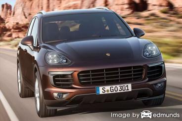 Insurance quote for Porsche Cayenne in Minneapolis