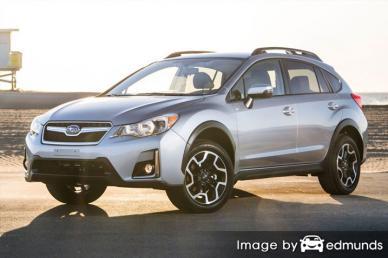 Insurance rates Subaru Crosstrek in Minneapolis