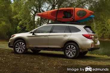 Insurance rates Subaru Outback in Minneapolis