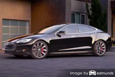 Insurance rates Tesla Model S in Minneapolis