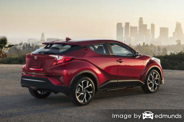Insurance quote for Toyota C-HR in Minneapolis