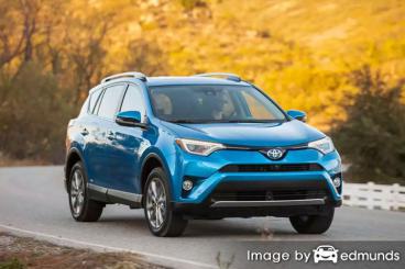 Insurance quote for Toyota Rav4 Hybrid in Minneapolis