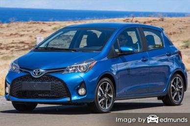 Insurance quote for Toyota Yaris in Minneapolis