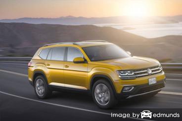 Insurance rates Volkswagen Atlas in Minneapolis