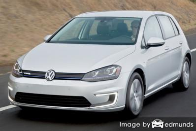 Insurance quote for Volkswagen e-Golf in Minneapolis